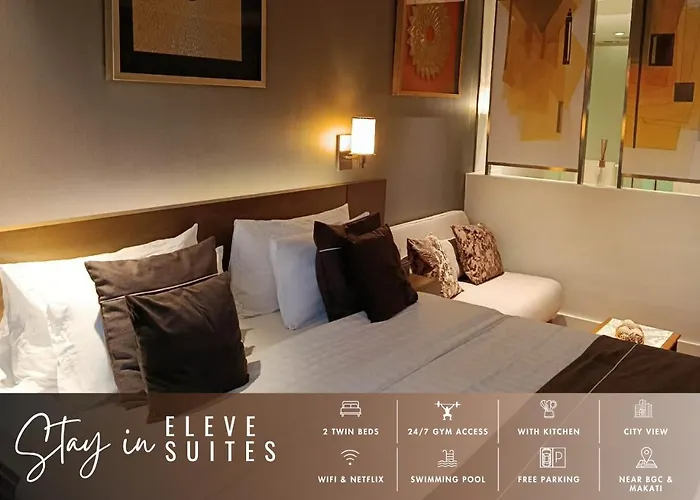 Eleve King Deluxe, Novotel Residences At Acqua Hotel Manila